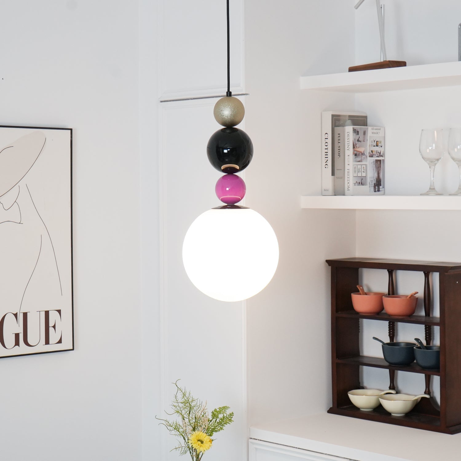 Round Balls Stacking Pendant Lamp - Lamp Outdoor