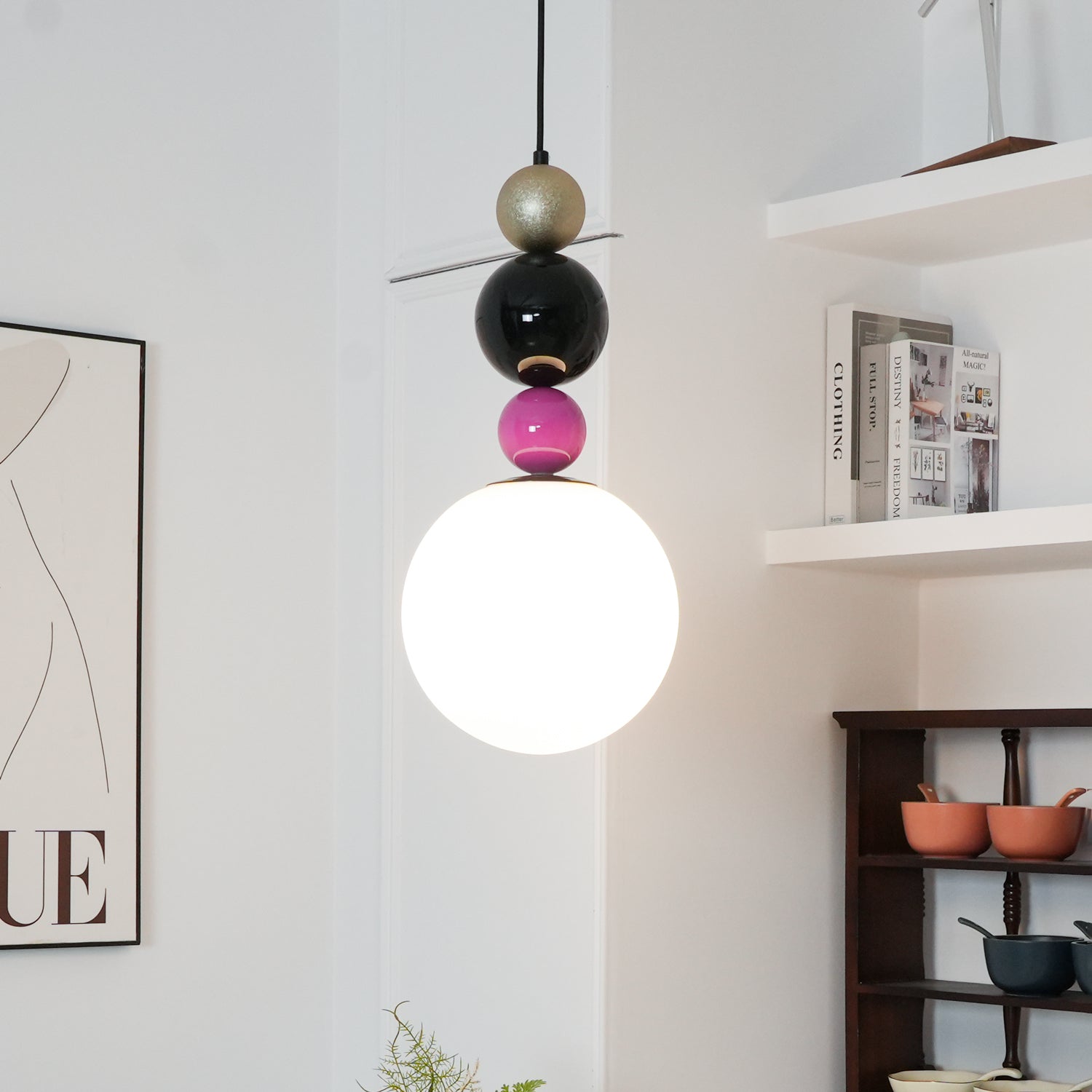 Round Balls Stacking Pendant Lamp - Lamp Outdoor
