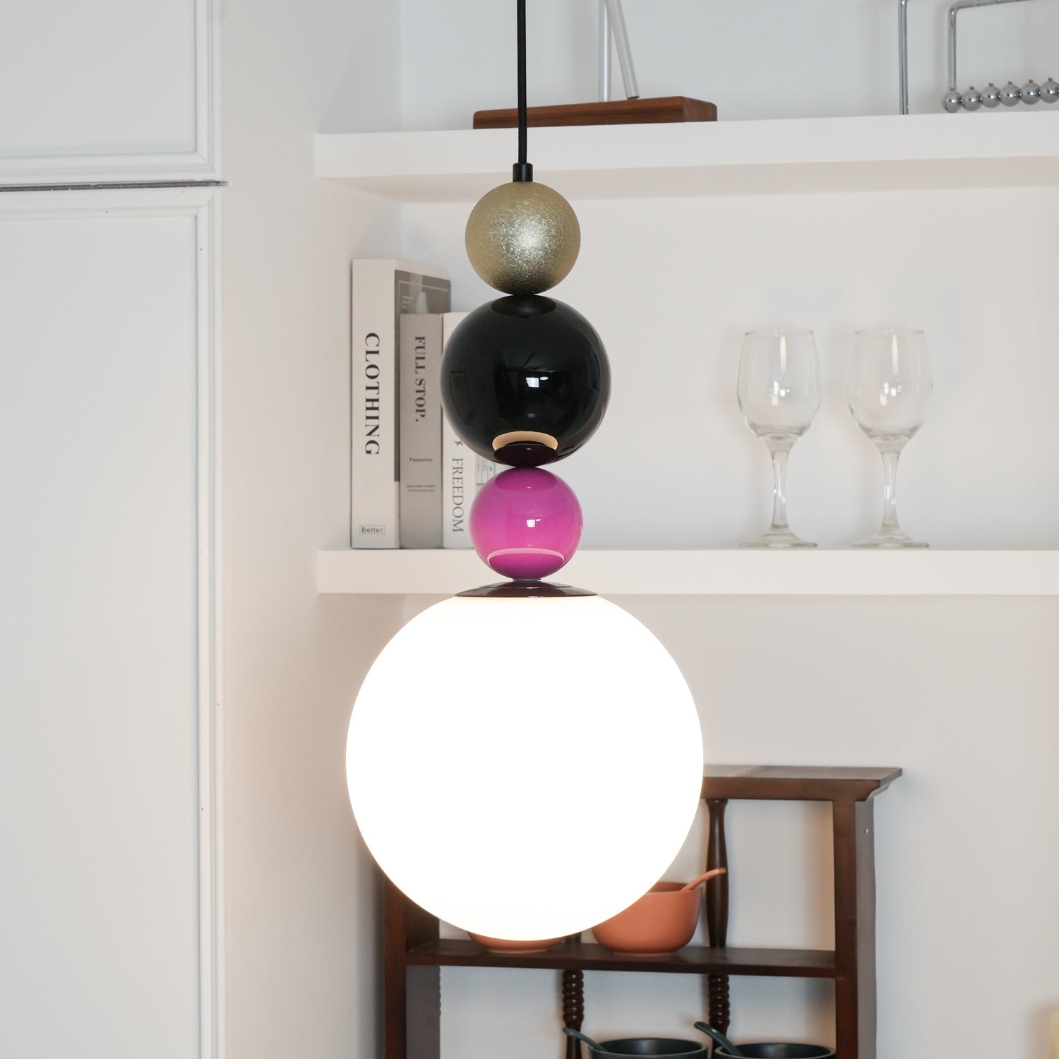 Round Balls Stacking Pendant Lamp - Lamp Outdoor