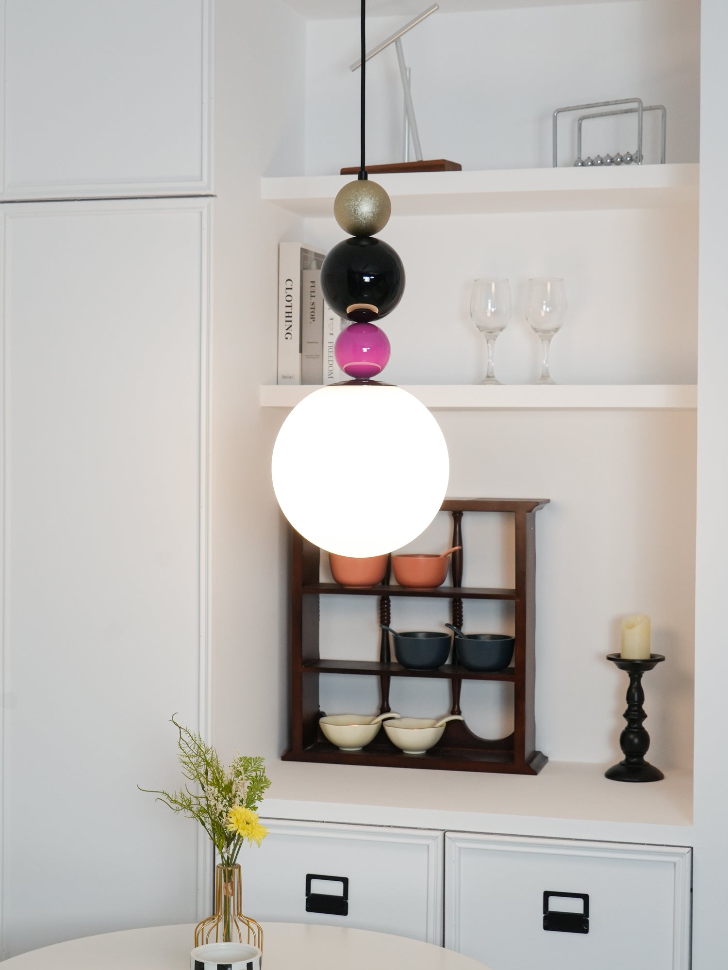 Round Balls Stacking Pendant Lamp - Lamp Outdoor