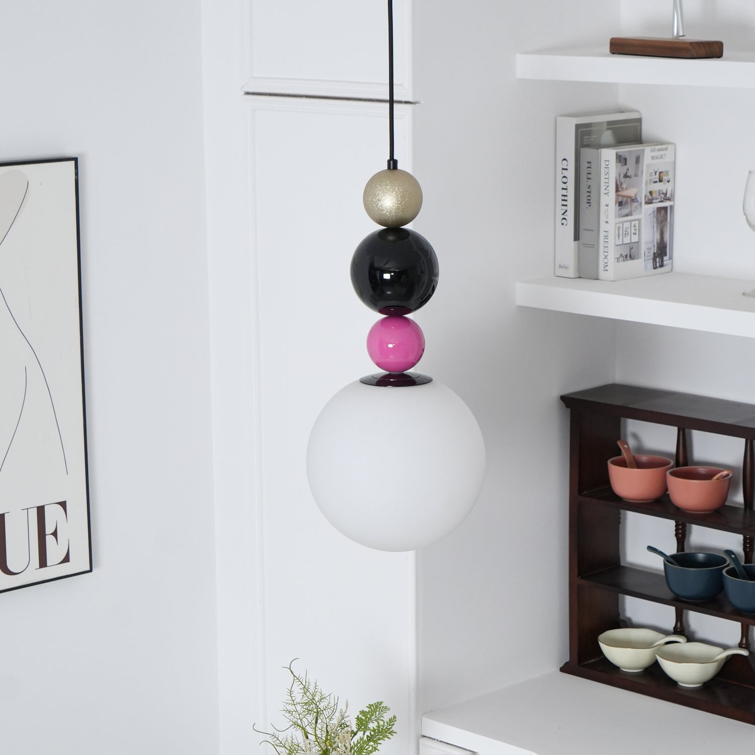 Round Balls Stacking Pendant Lamp - Lamp Outdoor