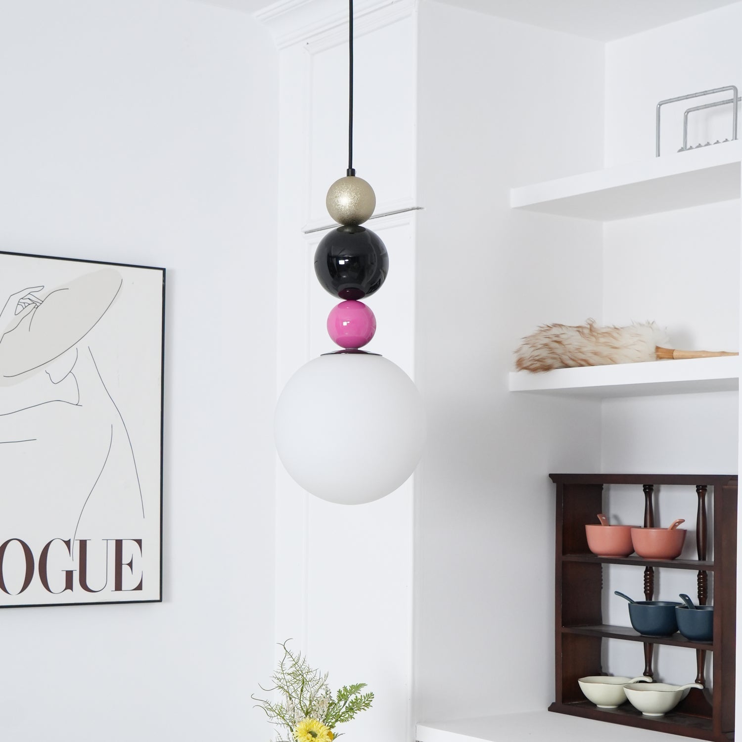 Round Balls Stacking Pendant Lamp - Lamp Outdoor