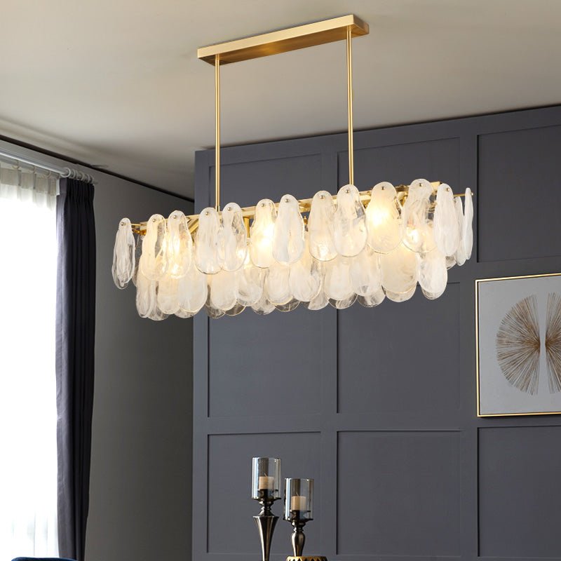 Zosolia Postmodern Luxury Round Cloud Glass Chandelier - Lamp Outdoor