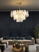 Zosolia Postmodern Luxury Round Cloud Glass Chandelier - Lamp Outdoor