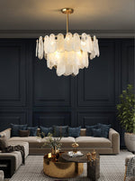 Zosolia Postmodern Luxury Round Cloud Glass Chandelier - Lamp Outdoor