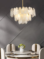 Zosolia Postmodern Luxury Round Cloud Glass Chandelier - Lamp Outdoor