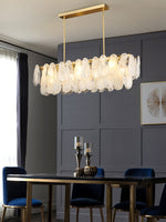 Zosolia Postmodern Luxury Round Cloud Glass Chandelier - Lamp Outdoor