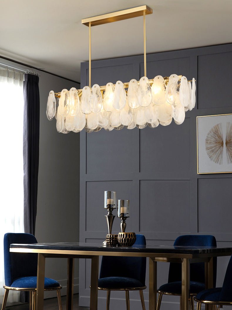 Zosolia Postmodern Luxury Round Cloud Glass Chandelier - Lamp Outdoor