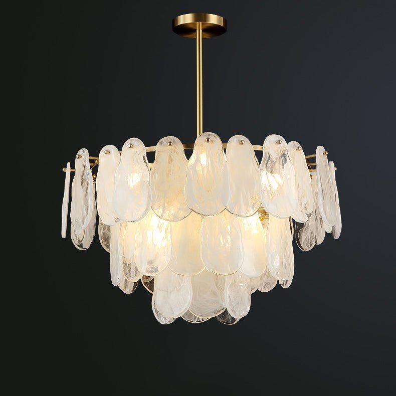 Zosolia Postmodern Luxury Round Cloud Glass Chandelier - Lamp Outdoor