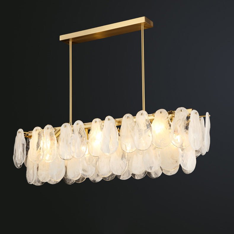 Zosolia Postmodern Luxury Round Cloud Glass Chandelier - Lamp Outdoor