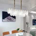 Zosolia Postmodern Luxury Round Cloud Glass Chandelier - Lamp Outdoor