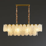 Zosolia Postmodern Luxury Round Cloud Glass Chandelier - Lamp Outdoor