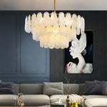Zosolia Postmodern Luxury Round Cloud Glass Chandelier - Lamp Outdoor