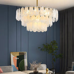 Zosolia Postmodern Luxury Round Cloud Glass Chandelier - Lamp Outdoor
