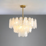 Zosolia Postmodern Luxury Round Cloud Glass Chandelier - Lamp Outdoor