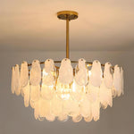 Zosolia Postmodern Luxury Round Cloud Glass Chandelier - Lamp Outdoor