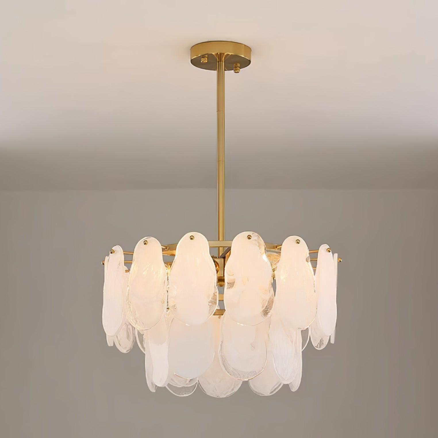 Zosolia Postmodern Luxury Round Cloud Glass Chandelier - Lamp Outdoor