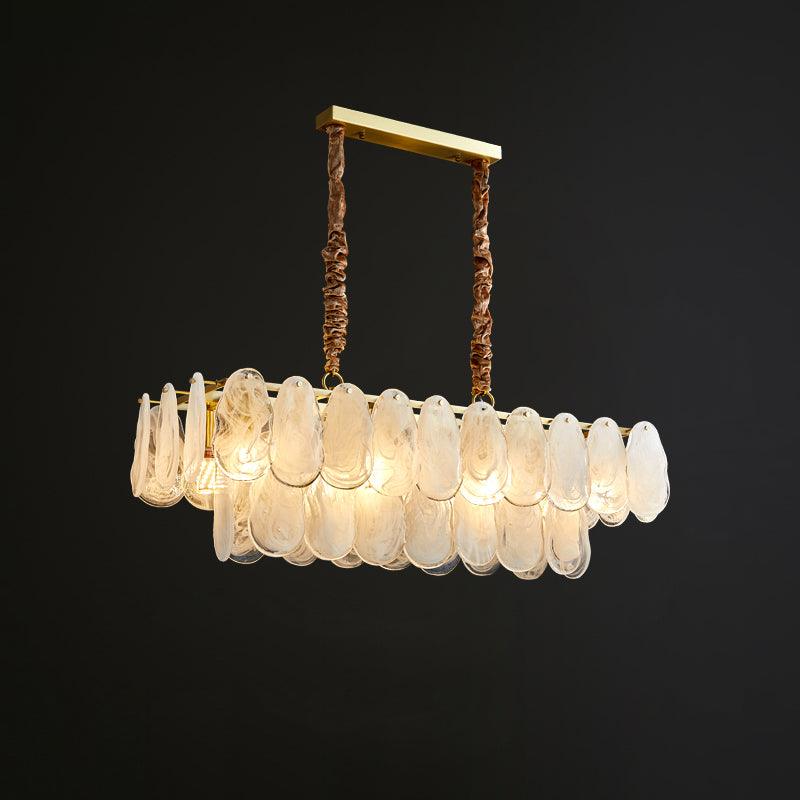 Zosolia Postmodern Luxury Round Cloud Glass Chandelier - Lamp Outdoor