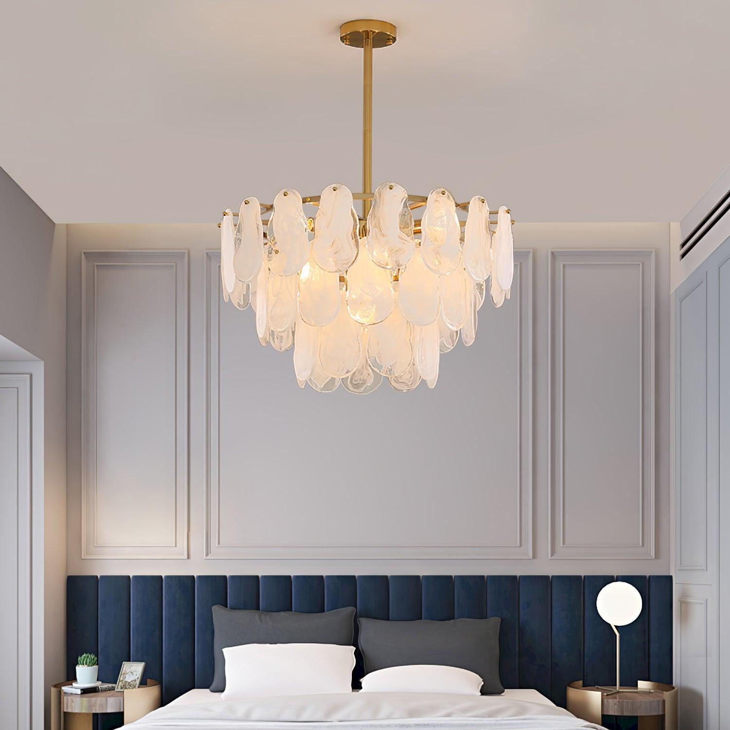 Zosolia Postmodern Luxury Round Cloud Glass Chandelier - Lamp Outdoor