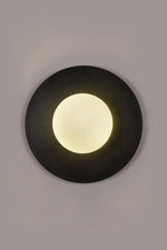 Round Glass Art Wall Lamp - Lamp Outdoor