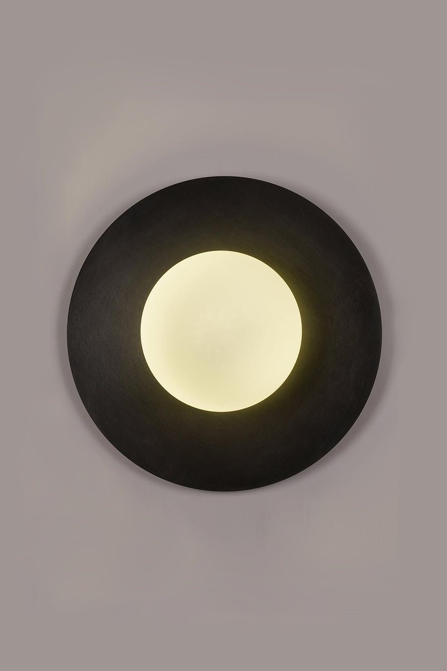 Round Glass Art Wall Lamp - Lamp Outdoor