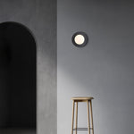 Round Glass Art Wall Lamp - Lamp Outdoor
