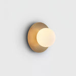 Round Glass Art Wall Lamp - Lamp Outdoor