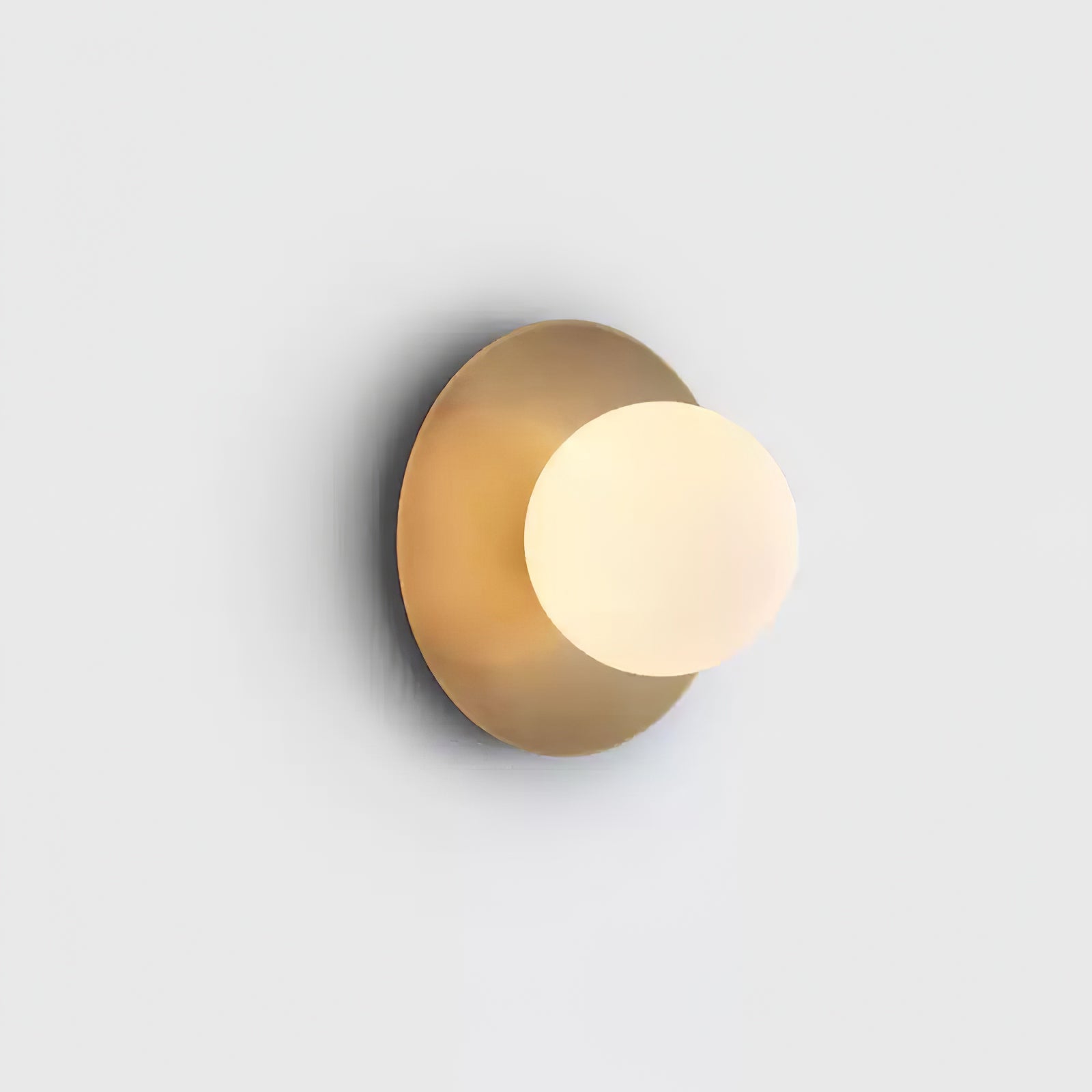 Round Glass Art Wall Lamp - Lamp Outdoor