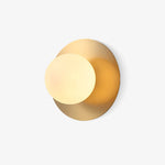 Round Glass Art Wall Lamp - Lamp Outdoor