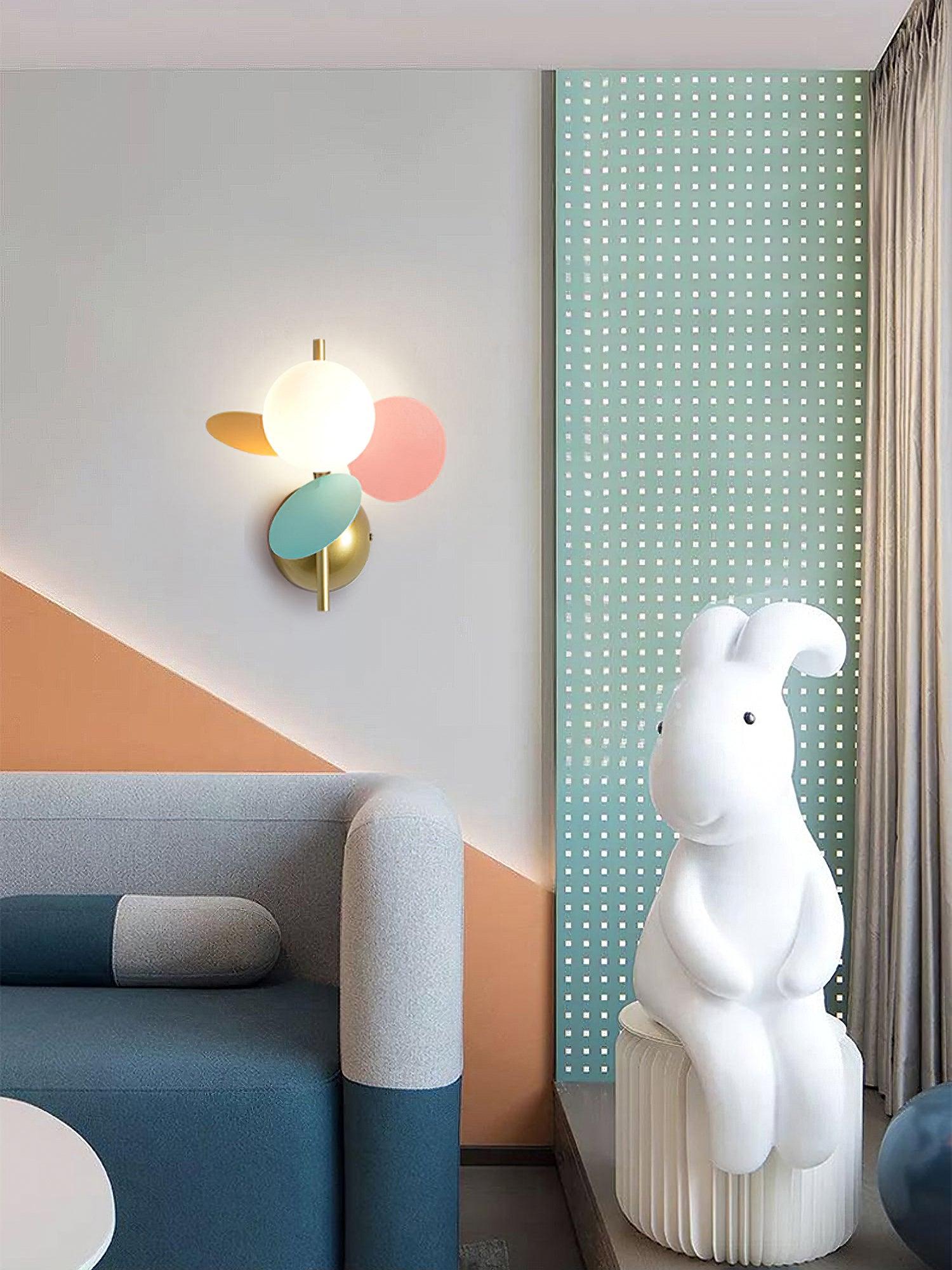 Round Macaron Wall Lamp - Lamp Outdoor