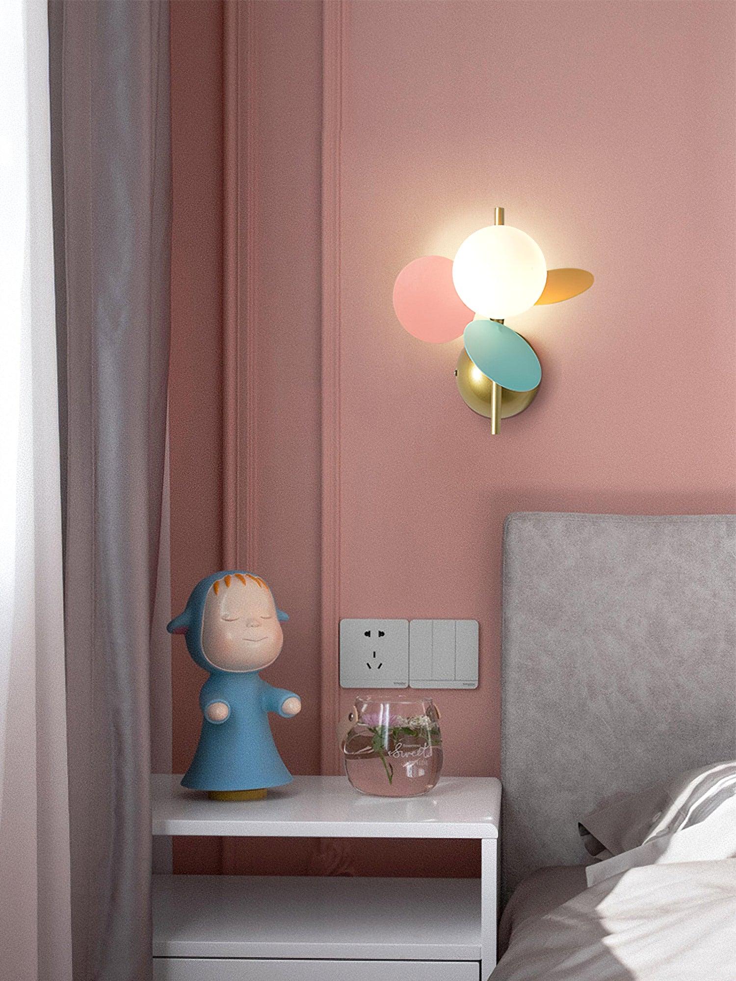 Round Macaron Wall Lamp - Lamp Outdoor