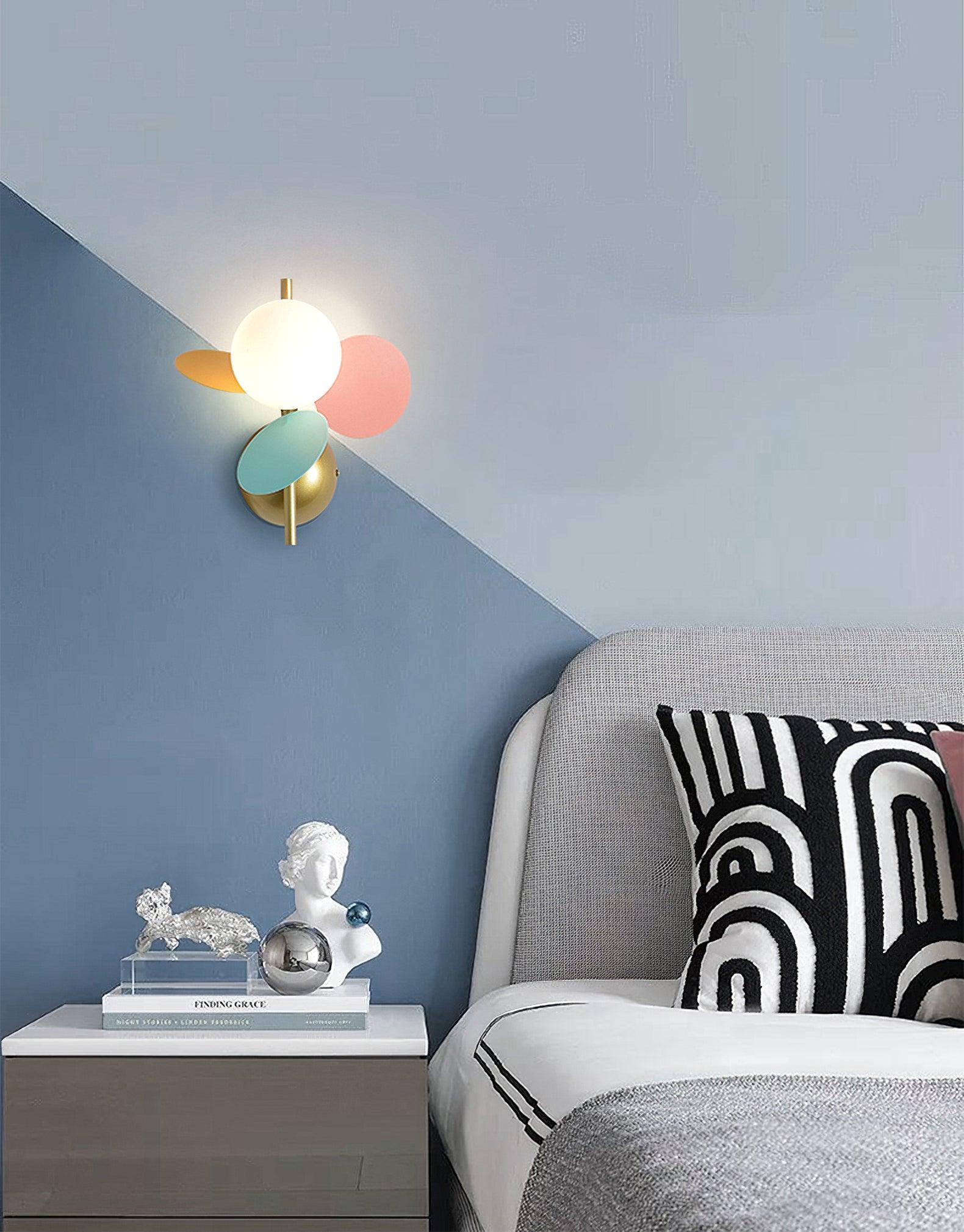 Round Macaron Wall Lamp - Lamp Outdoor
