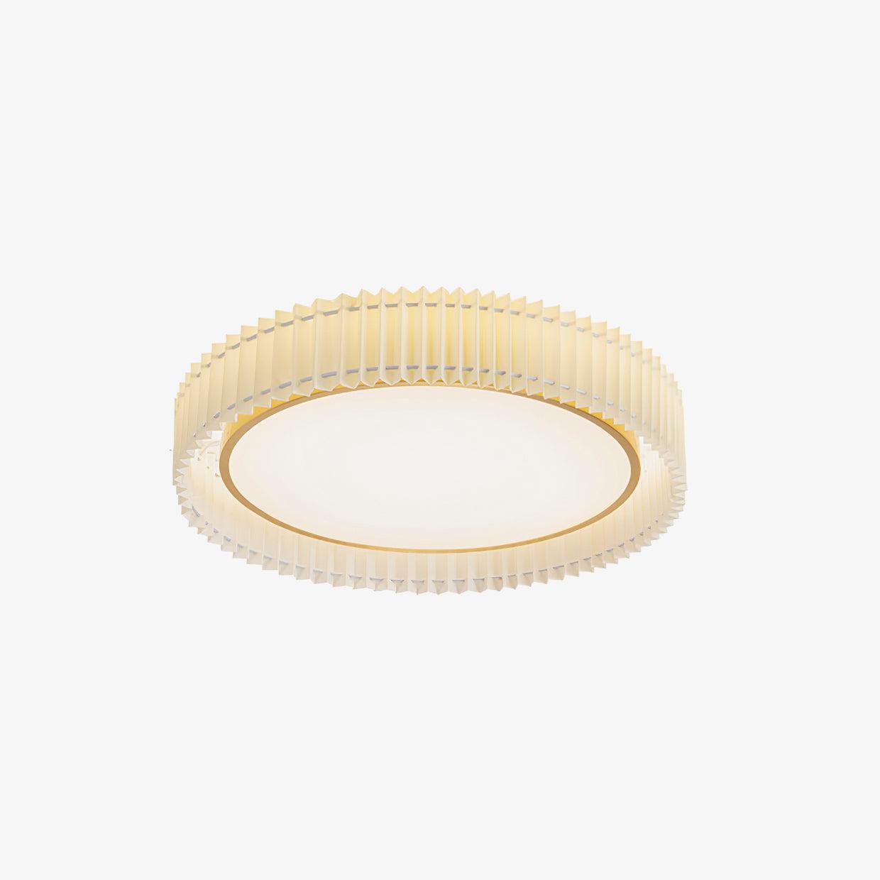 Round Pleated Ceiling Lamp - Lamp Outdoor