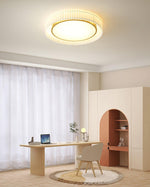 Round Pleated Ceiling Lamp - Lamp Outdoor