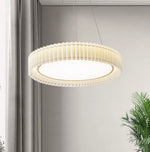 Round Pleated Pendant Lamp - Lamp Outdoor
