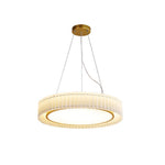 Round Pleated Pendant Lamp - Lamp Outdoor