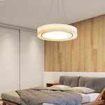 Round Pleated Pendant Lamp - Lamp Outdoor