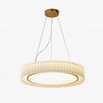 Round Pleated Pendant Lamp - Lamp Outdoor