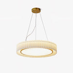 Round Pleated Pendant Lamp - Lamp Outdoor