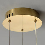 Round Ring Crystal Chandeliers - Lamp Outdoor
