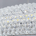 Round Ring Crystal Chandeliers - Lamp Outdoor