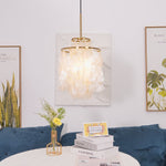 Round Shell Chandelier - Lamp Outdoor