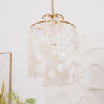 Round Shell Chandelier - Lamp Outdoor