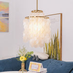 Round Shell Chandelier - Lamp Outdoor