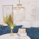 Round Shell Chandelier - Lamp Outdoor