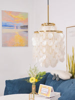 Round Shell Chandelier - Lamp Outdoor
