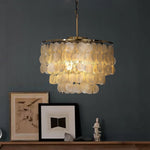 Round Shell Chandelier - Lamp Outdoor