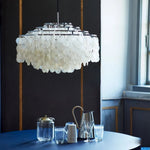 Round Shell Chandelier - Lamp Outdoor
