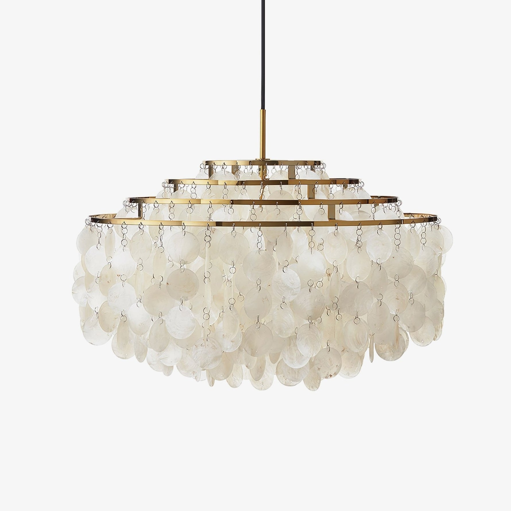 Round Shell Chandelier - Lamp Outdoor