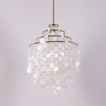 Round Shell Chandelier - Lamp Outdoor